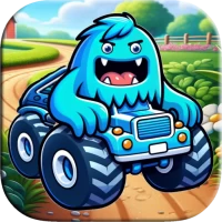 Kids Monster Truck Racing Game