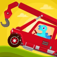 Dinosaur Rescue Truck Games