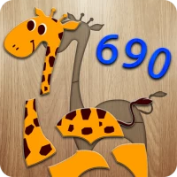 690 Puzzles for preschool kids