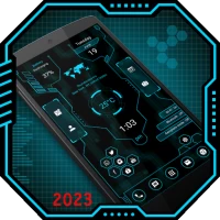 Hi-tech Launcher 2 - Future UI