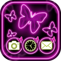 Neon Launcher Themes